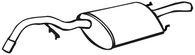 Silenciador posterior