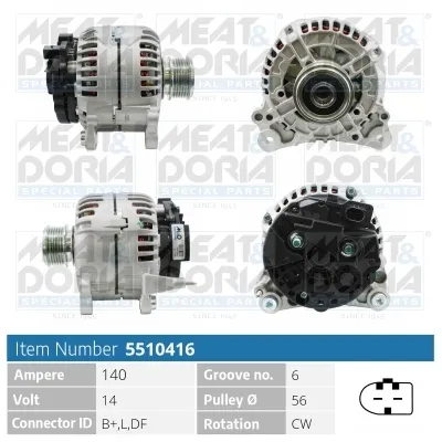 Alternador Audi A2 · Vw POLO IV Saloon