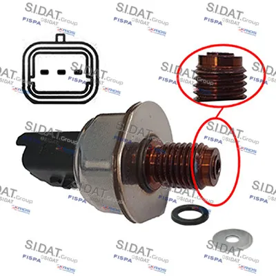 Sensor, presión combustible Citroën BERLINGO / BERLINGO FIRST Box Body/MPV · Citroën BERLINGO / BERLINGO FIRST MPV · Citroën XSARA