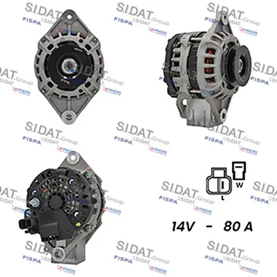 Alternador SIDAT A12BH0614A2