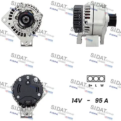 Alternador SIDAT A12ML0596A2