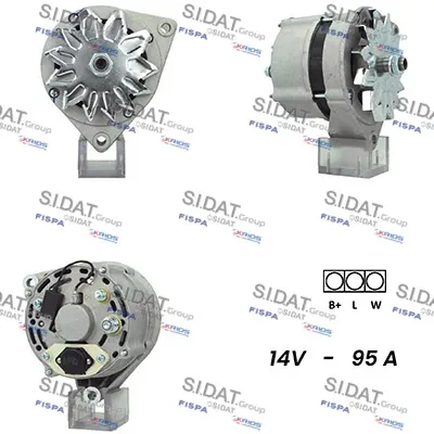 Alternador SIDAT A12ML0927A2