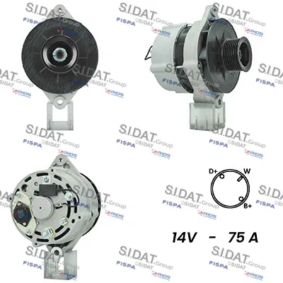 Alternador SIDAT A12ML1055