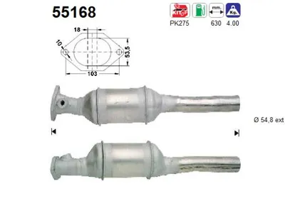 Catalizador Fiat PUNTO · Fiat BARCHETTA