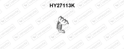Catalizador codo admisión Hyundai COUPE II