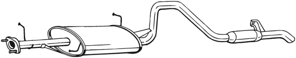 Silenciador posterior Suzuki GRAND VITARA I