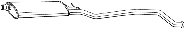 silenciador del medio Peugeot 406 · Peugeot 406 Break · Peugeot 406 Coupe