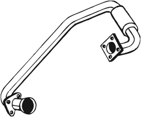 Tubo de escape Vw TRANSPORTER T3 Van · Vw TRANSPORTER T3 Platform/Chassis · Vw TRANSPORTER T3 Bus