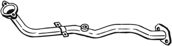 Tubo de escape Nissan MICRA II