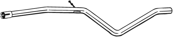 Tubo de escape Renault LOGAN I · Dacia LOGAN