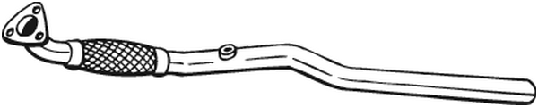 Tubo de escape Opel ASTRA G Hatchback · Opel ASTRA G Estate · Opel ASTRA G Saloon