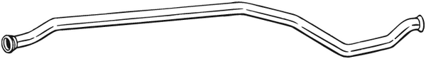 Tubo de escape Peugeot 206 Hatchback · Peugeot 206 Saloon