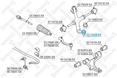 Rótula de suspensión/carga Nissan INTERSTAR Bus · Nissan INTERSTAR Van · Nissan INTERSTAR Platform/Chassis