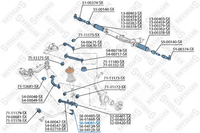 Soporte, estabilizador Audi A4 B5 · Audi A6 C5 · Audi A6 C5 Avant