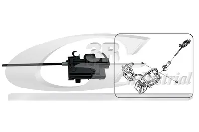 Elemento de regulación, cierre centralizado Renault MODUS / GRAND MODUS · Renault CLIO III · Renault SCÉNIC III
