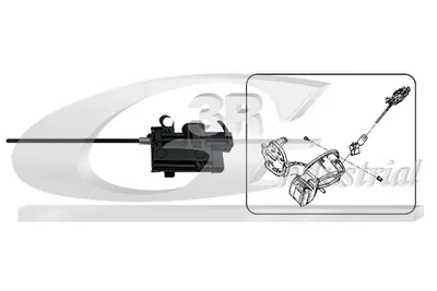 Elemento de regulación, cierre centralizado Renault CLIO IV · Renault CLIO IV Grandtour · Renault SCÉNIC IV