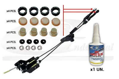 Kit de reparación cables Renault KANGOO / GRAND KANGOO II