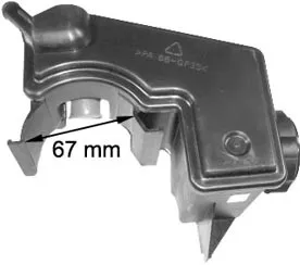 Depósito compensación, aceite hidr. (dirección asistida) Peugeot 206 Hatchback · Peugeot 206 CC · Peugeot 206 SW