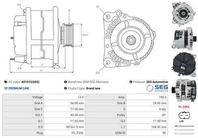 Alternador Bmw 7 · Bmw 5 · Bmw 5 Touring