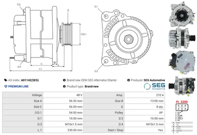 Alternador Bmw 7 · Bmw 5 · Bmw 5 Touring