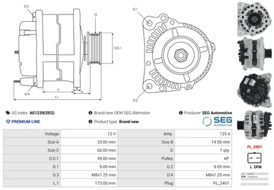 Alternador Nissan PRIMERA · Nissan PRIMERA Estate · Nissan PRIMERA Hatchback