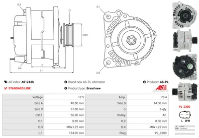 Alternador Audi A3 · Audi TT · Audi TT Roadster
