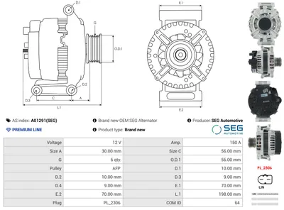 Alternador Audi A5 · Audi A4 B8 · Audi A4 B8 Avant