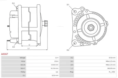 Alternador Renault LAGUNA II · Renault LAGUNA II Grandtour