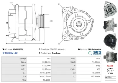Alternador Porsche BOXSTER · Porsche 911 · Porsche 911 Convertible