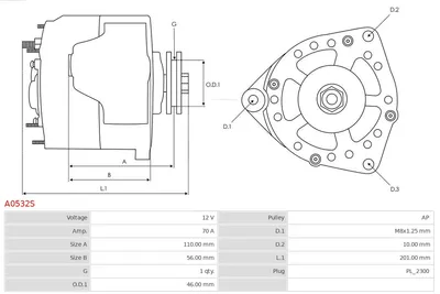Alternador Vw PARATI II Variant · Vw PARATI III Variant · Vw SAVEIRO II
