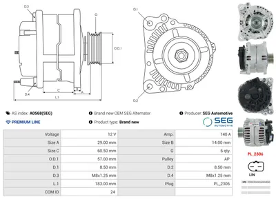 Alternador Audi A5 · Audi A4 B8 · Audi A4 B8 Avant