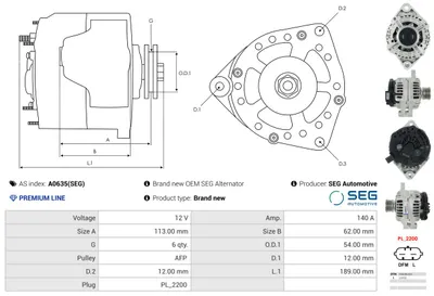Alternador Saab 9-3 · Saab 9-3 Convertible · Saab 9-3 Estate