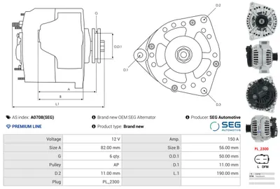 Alternador Mercedes-Benz M-CLASS · Mercedes-Benz C-CLASS · Mercedes-Benz C-CLASS Coupe