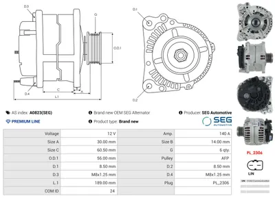 Alternador Audi A5 · Audi A4 B8 · Audi A4 B8 Avant