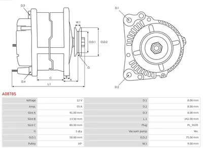 Alternador Bedford BLITZ · Opel REKORD E Estate · Opel REKORD E