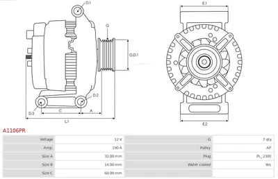 Alternador Vw PASSAT B5.5 · Vw PASSAT B5.5 Variant