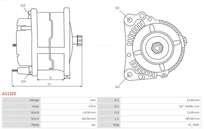 Alternador AS-PL A1132S