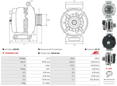 Alternador Audi A7 Sportback · Audi A6 C7 · Audi A6 C7 Avant