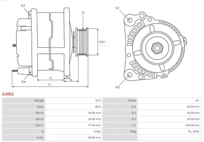 Alternador Bmw 3 Compact · Bmw 3 · Bmw 3 Coupe