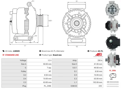 Alternador Bmw X6 · Bmw 7 · Bmw 5