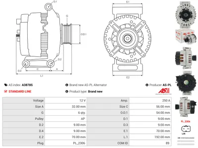 Alternador Mercedes-Benz E-CLASS · Mercedes-Benz E-CLASS T-Model · Mercedes-Benz E-CLASS Coupe