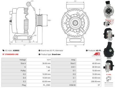 Alternador Bmw 7 · Rolls-Royce GHOST I · Rolls-Royce WRAITH