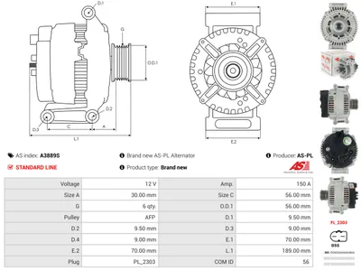 Alternador Audi A6 C6 · Audi A6 C6 Avant