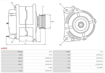 Alternador Renault MEGANE I · Renault MEGANE I Coach · Renault MEGANE I Cabriolet