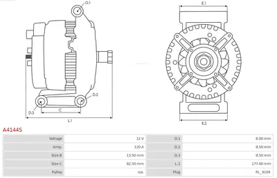 Alternador AS-PL A4144S