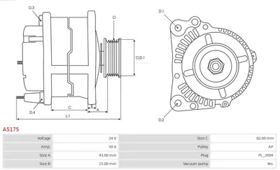 Alternador AS-PL A5175