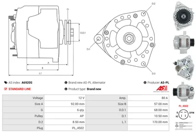 Alternador Honda ACCORD V Aerodeck · Honda ACCORD V Coupe