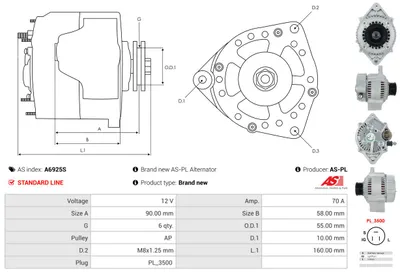 Alternador Toyota CAMRY · Toyota CAMRY Estate