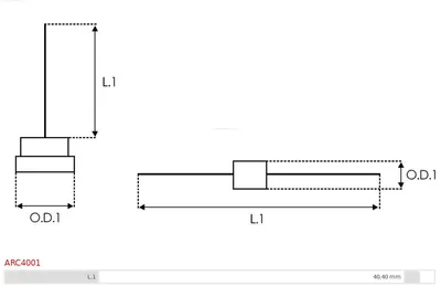 Rectificador, alternador AS-PL ARC4001