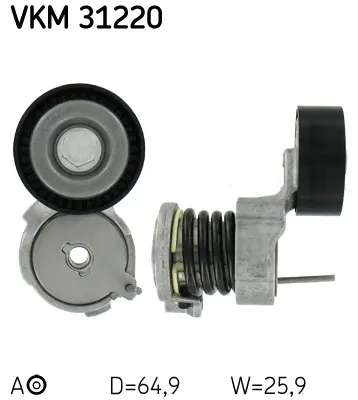 Tensor de correa, correa poli V Seat IBIZA III · Seat CORDOBA · Seat IBIZA IV
